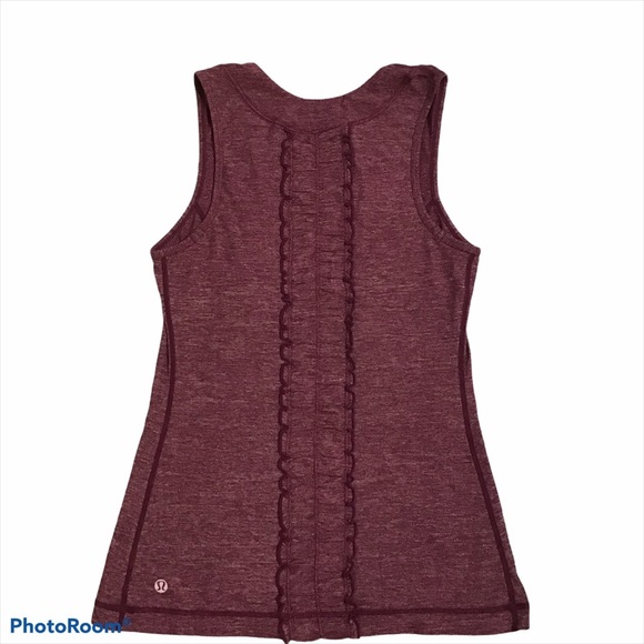 Lululemon Ruffle Back Tank Top - Picture 1 of 6